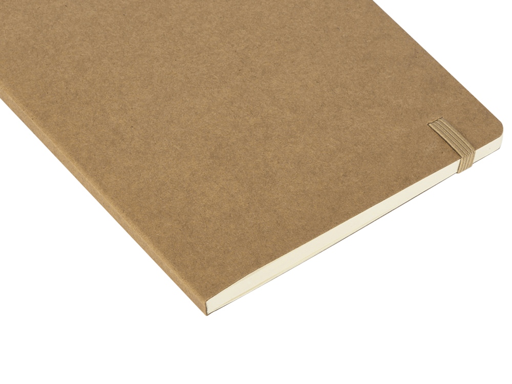 Блокнот Sevilia Soft, гибкая обложка из крафта A5, 80 листов, крафтовый/бежевый - купить оптом