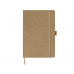 Блокнот Sevilia Soft, гибкая обложка из крафта A5, 80 листов, крафтовый/бежевый, фото 4