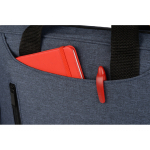 Сумка для ноутбука Wing с вертикальным наружным карманом, синий (Р), фото 2