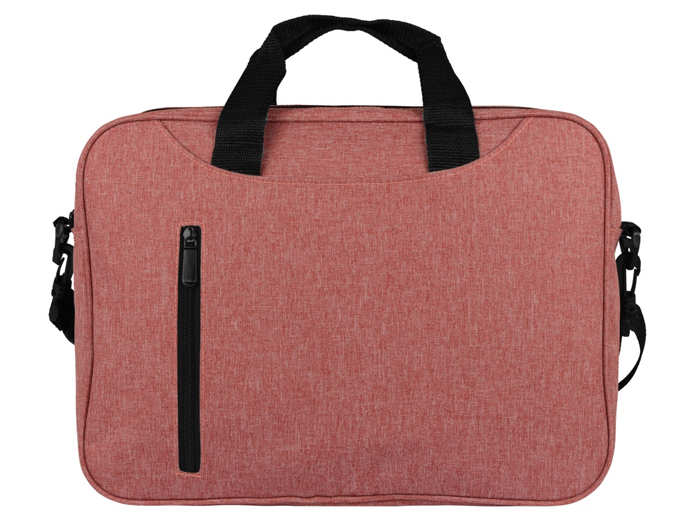 Сумка для ноутбука Wing с вертикальным наружным карманом, красный (Р) - купить оптом