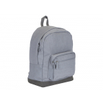 Рюкзак Shammy с эко-замшей для ноутбука 15, серый, фото 2