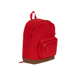 Рюкзак Shammy с эко-замшей для ноутбука 15, красный, фото 2