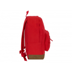 Рюкзак Shammy с эко-замшей для ноутбука 15, красный, фото 3