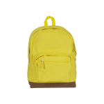 Рюкзак Shammy с эко-замшей для ноутбука 15, желтый, фото 1