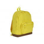 Рюкзак Shammy с эко-замшей для ноутбука 15, желтый, фото 2