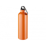 Алюминиевая бутылка для воды Oregon объемом 770 мл с карабином - Оранжевый (P), оранжевый
