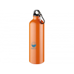 Алюминиевая бутылка для воды Oregon объемом 770 мл с карабином - Оранжевый (P), оранжевый, фото 3