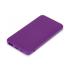 Внешний аккумулятор Powerbank C2, 10000 mAh, фиолетовый - купить оптом