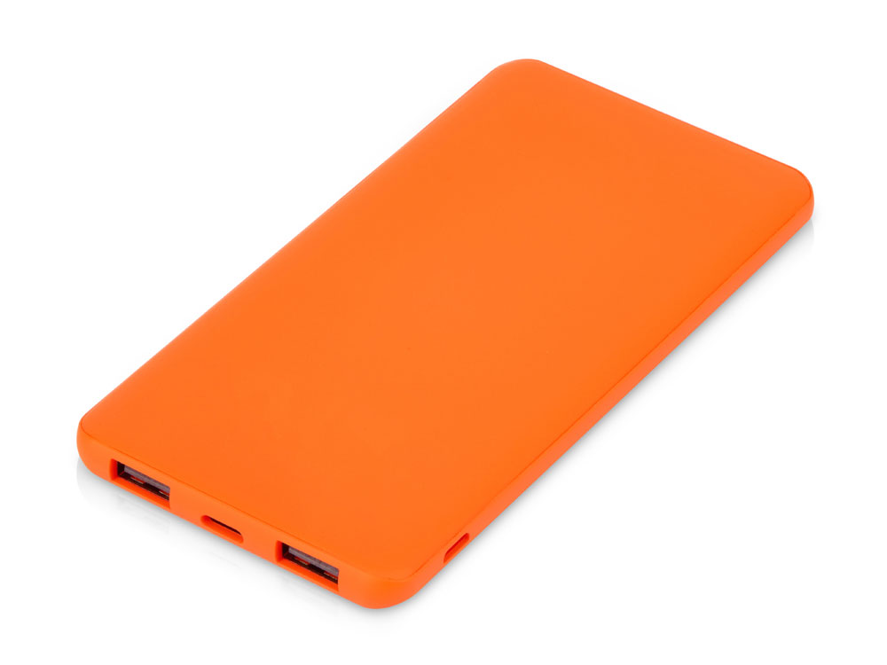 Внешний аккумулятор Powerbank C1, 5000 mAh, оранжевый - купить оптом