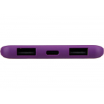 Внешний аккумулятор Powerbank C1, 5000 mAh, фиолетовый, фото 3