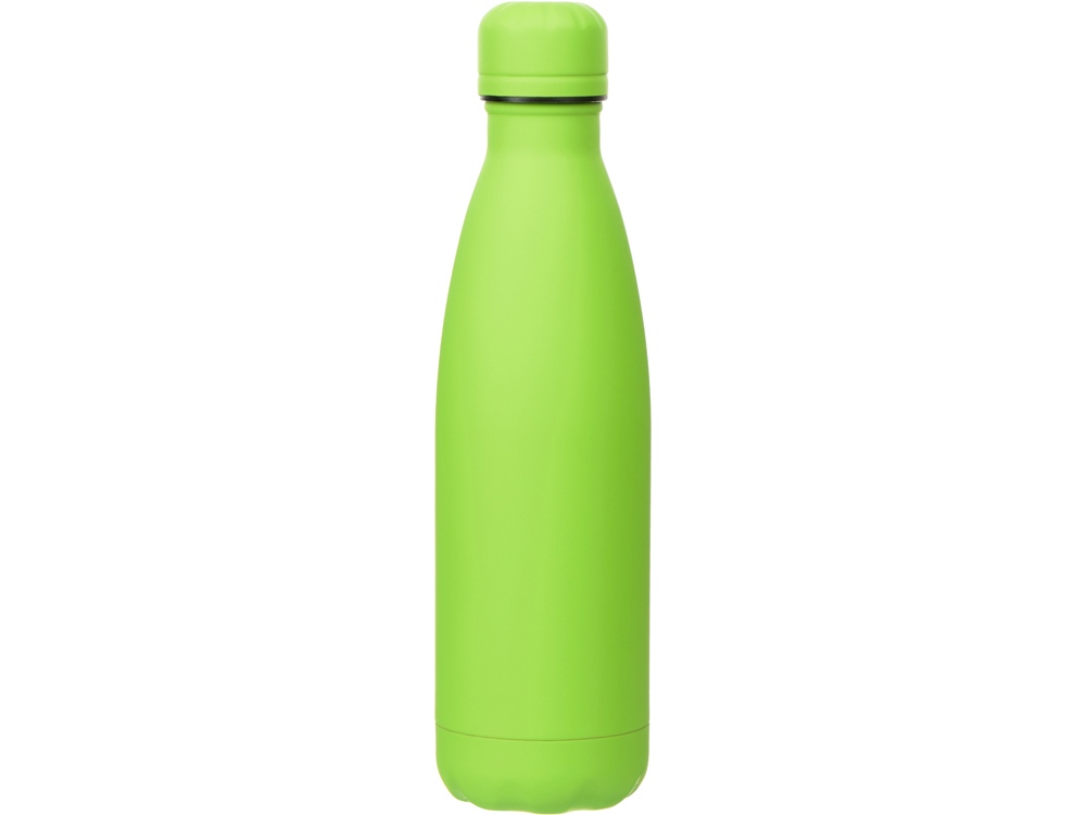 Вакуумная термобутылка Vacuum bottle C1, soft touch, 500 мл, зеленое яблоко - купить оптом