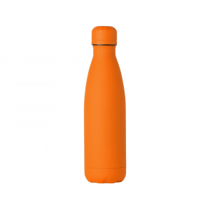 Вакуумная термобутылка Vacuum bottle C1, soft touch, 500 мл, оранжевый - купить оптом