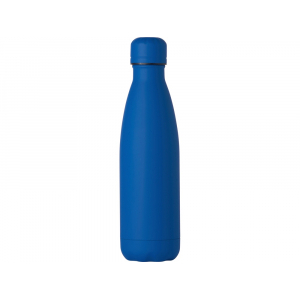 Вакуумная термобутылка Vacuum bottle C1, soft touch, 500 мл, синий классический - купить оптом