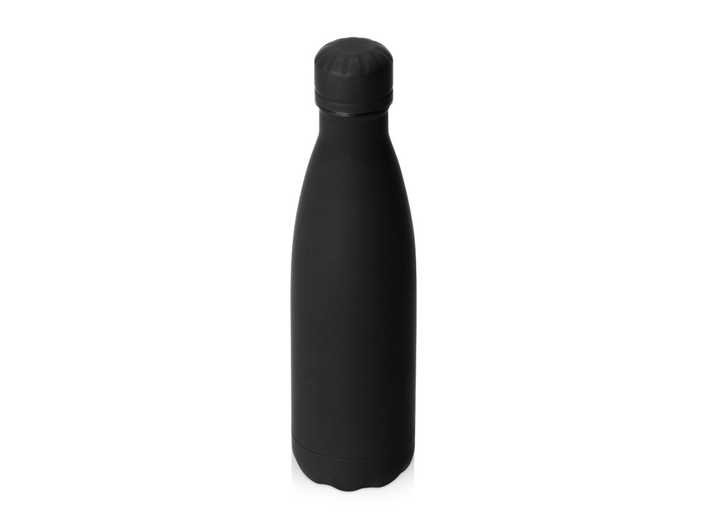 Вакуумная термобутылка Vacuum bottle C1, soft touch, 500 мл, черный - купить оптом