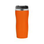 Термокружка Double wall mug C1, soft touch, 350 мл, оранжевый, фото 2