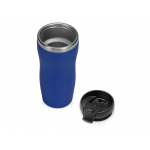 Термокружка Double wall mug C1, soft touch, 350 мл, синий, фото 1