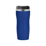 Термокружка Double wall mug C1, soft touch, 350 мл, синий, фото 2