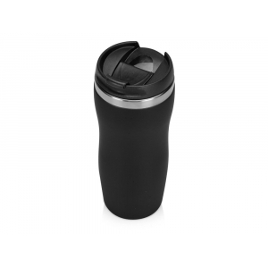 Термокружка Double wall mug C1, soft touch, 350 мл, черный - купить оптом