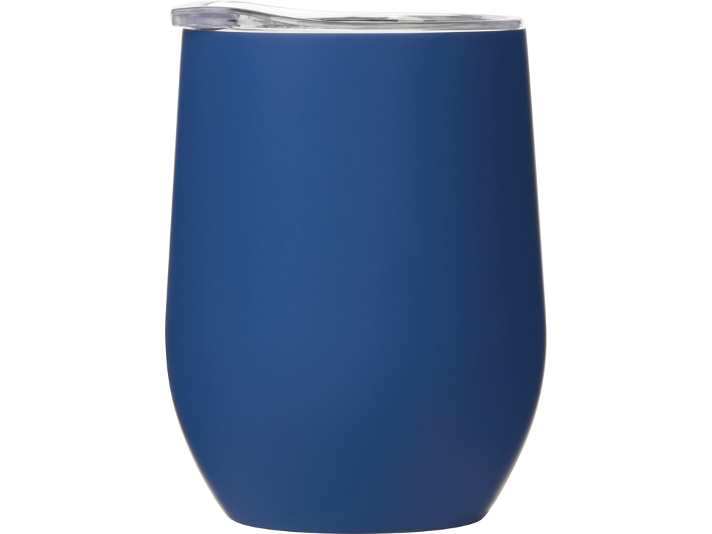 Термокружка Vacuum mug C1, soft touch, 370мл, синий - купить оптом