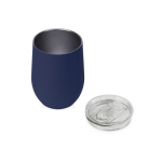 Термокружка Vacuum mug C1, soft touch, 370мл, темно-синий, фото 1