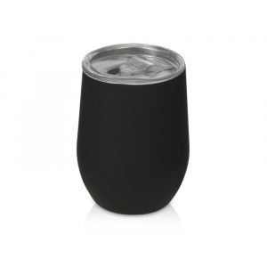 Термокружка Vacuum mug C1, soft touch, 370мл, черный - купить оптом