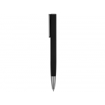 Ручка металлическая шариковая Insomnia софт-тач с зеркальным слоем, черная с серым, серый/черный, фото 2