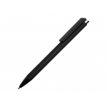 Ручка металлическая шариковая Taper Metal софт-тач с цветным зеркальным слоем, черный с серебристым, фото 1