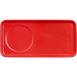 Чайная пара Bristol: блюдце прямоугольное, чашка, коробка, красный, фото 1