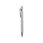 Ручка-стилус металлическая шариковая Sway  Monochrome с цветным зеркальным слоем, серебристый с белым, фото 2