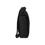 Рюкзак на липучке Vel из переработанного пластика, черный, фото 3