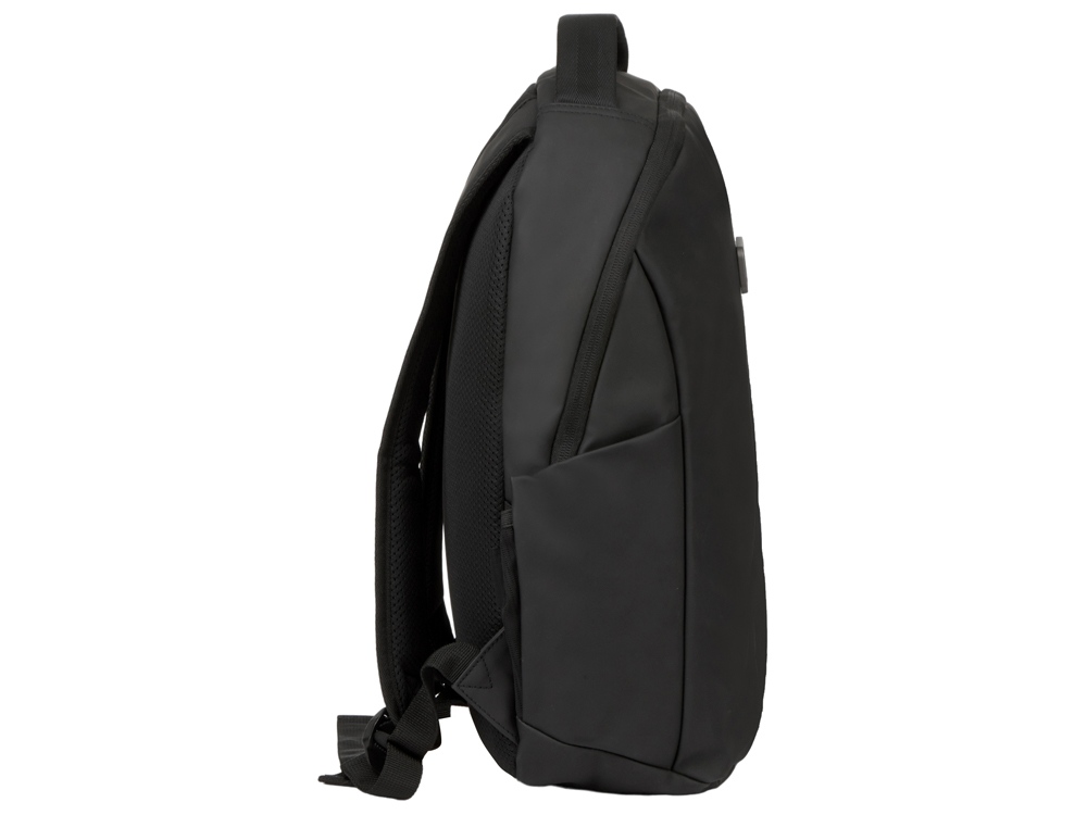Рюкзак Sofit для ноутбука из экокожи, черный - купить оптом