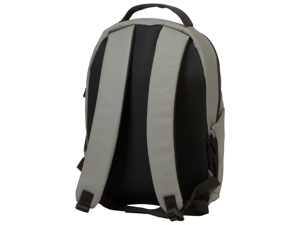 Рюкзак Sofit для ноутбука из экокожи, серый - купить оптом