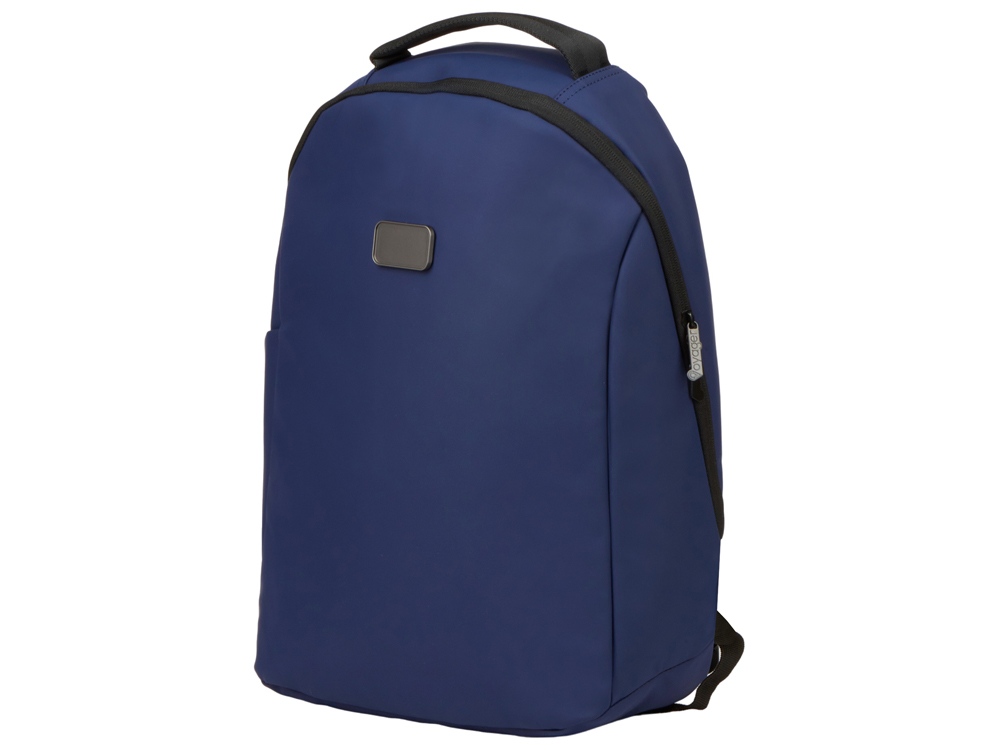 Рюкзак Sofit для ноутбука из экокожи, синий - купить оптом