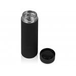 Термос Confident с покрытием soft-touch 420мл, черный (P), фото 1