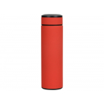 Термос Confident с покрытием soft-touch 420мл, красный (P), фото 2