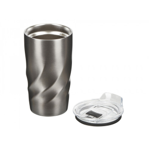 Вакуумная термокружка с медной изоляцией Calix, 400 мл, серый - купить оптом
