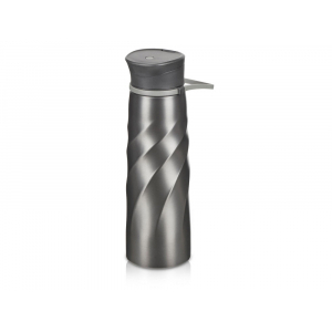 Бутылка для воды Athletica, 1000 мл, нержавеющая сталь, серый - купить оптом