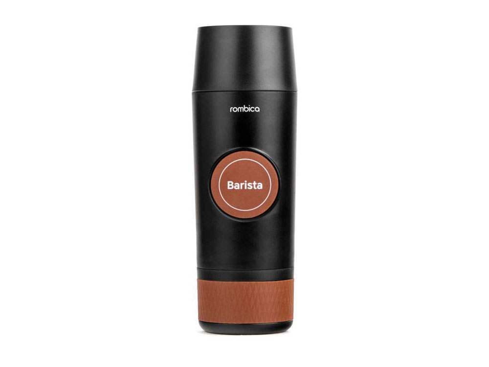 Портативная кофемашина Rombica Barista CTG-1 с логотипом Rombica, черный - купить оптом