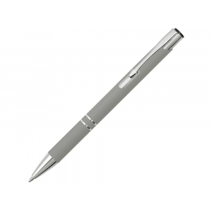 Ручка металлическая шариковая C1 софт-тач, серый - купить оптом