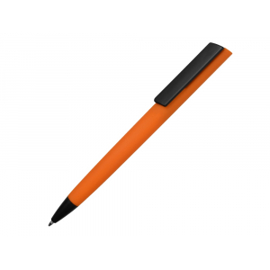 Ручка пластиковая шариковая C1 софт-тач, оранжевый - купить оптом