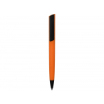 Ручка пластиковая шариковая C1 софт-тач, оранжевый, фото 1