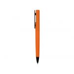 Ручка пластиковая шариковая C1 софт-тач, оранжевый, фото 2