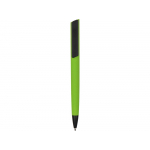 Ручка пластиковая шариковая C1 софт-тач, зеленое яблоко, фото 1