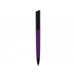 Ручка пластиковая шариковая C1 софт-тач, фиолетовый, фото 1
