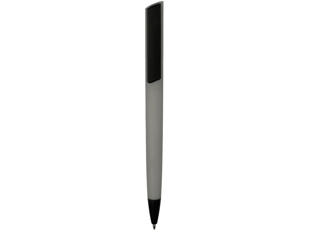 Ручка пластиковая шариковая C1 софт-тач, серый - купить оптом