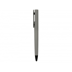 Ручка пластиковая шариковая C1 софт-тач, серый, фото 2