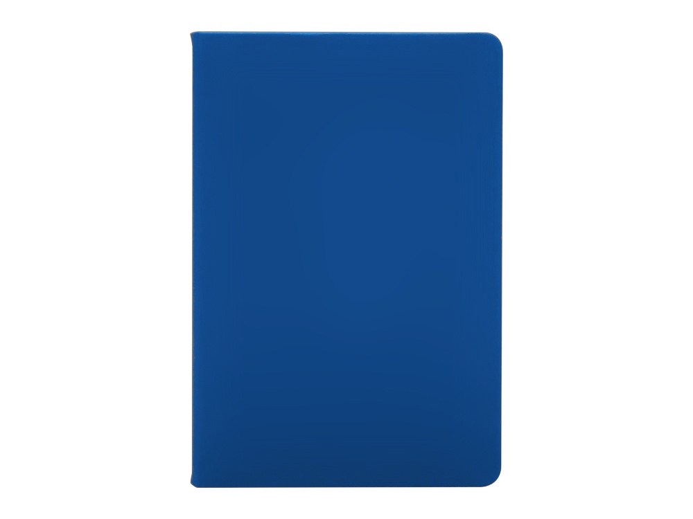 Бизнес-блокнот С3 софт-тач с магнитом, твердая обложка, 128 листов, синий - купить оптом