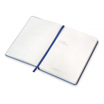 Бизнес-блокнот С3 софт-тач с магнитом, твердая обложка, 128 листов, синий, фото 2