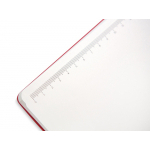Бизнес-блокнот С3 софт-тач с магнитом, твердая обложка, 128 листов, красный, фото 4