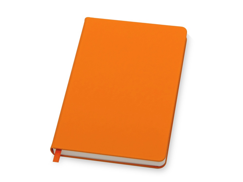 Бизнес-блокнот С3 софт-тач с магнитом, твердая обложка, 128 листов, оранжевый - купить оптом